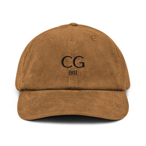 CG [93] Embroidered Corduroy Hat