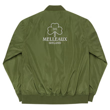 Load image into Gallery viewer, Melleaux Ireland Embroiderd Bomber Jacket