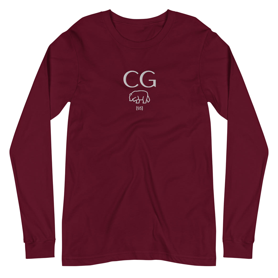 CG [93] 'Winter 2023' Embroidered Long Sleeve Tee