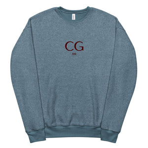 CG [93] Embroidered Sueded Fleece Sweatshirt